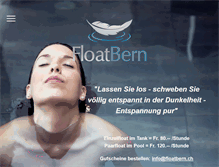 Tablet Screenshot of floatbern.ch